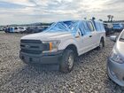 2018 Ford F150 Super Cab White vin: 1FTEX1CB0JKF29524