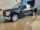 2022 Ford F150 Super Cab Black vin: 1FTEX1CB0NKF25446