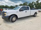 2017 Ford F150 Super Cab White vin: 1FTEX1CP2HKC15802