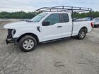 2021 Ford F150 Super Cab White vin: 1FTEX1CP6MKE76800