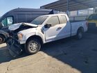 2022 Ford F150 White vin: 1FTEX1CP9NKF05644