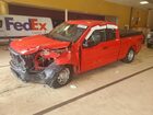 2022 Ford F150 Super Cab Red vin: 1FTEX1EBXNKE29577