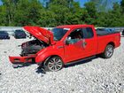 2017 Ford F150 Super Cab Red vin: 1FTEX1EP9HKE03150