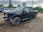 2022 Ford F150 Supercrew Black vin: 1FTFW1E53NFA54383