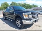 2021 Ford F-150 Lariat Черный vin: 1FTFW1E59MFC84458