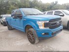 2018 Ford F-150 Xlt Blue vin: 1FTFW1EG3JFD43338
