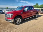 2025 Ford F150 Lariat Red vin: 1FTFW5LD4SFA71741