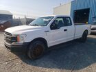 2019 Ford F150 Super Cab White vin: 1FTFX1C59KKE25713