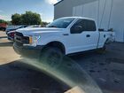 2018 Ford F150 Super Cab White vin: 1FTFX1E53JFE59439