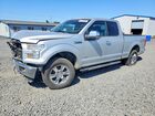 2016 Ford F-150 Supercab Silver vin: 1FTFX1EG5GKF37141