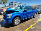 2016 Ford F150 Super Cab Blue vin: 1FTFX1EG7GKF83165