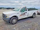 2016 Ford F150 White vin: 1FTMF1C8XGKD27673