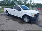 2018 Ford F-150 Xl White vin: 1FTMF1CB2JKE64030
