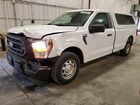 2021 Ford F150 White vin: 1FTMF1CB8MKD56113