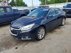 2016 Chevrolet Malibu Limited Ltz Синий vin: 1G11E5SA4GU132098