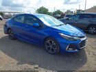 2019 Chevrolet Cruze Lt Синий vin: 1G1BE5SM9K7137013