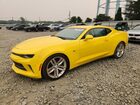 2016 Chevrolet Camaro Lt Yellow vin: 1G1FB1RS9G0174375