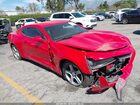2016 Chevrolet Camaro 1lt Red vin: 1G1FB1RX5G0187748