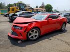 2017 Chevrolet Camaro Lt Красный vin: 1G1FD1RX0H0108918