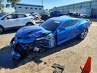 2017 Chevrolet Camaro Ss Blue vin: 1G1FF1R74H0156013