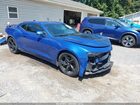 2019 Chevrolet Camaro 2ss Blue vin: 1G1FH1R74K0134644