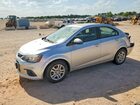2017 Chevrolet Sonic Ls Silver vin: 1G1JB5SH2H4142636