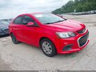 2017 Chevrolet Sonic Ls Auto Red vin: 1G1JB5SH4H4117236