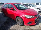 2017 Chevrolet Sonic Ls Auto Red vin: 1G1JB5SH5H4136328