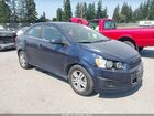 2016 Chevrolet Sonic Lt Auto Dark Blue vin: 1G1JC5SG5G4150751