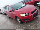 2016 Chevrolet Sonic Lt Auto Red vin: 1G1JC5SH0G4114717