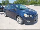 2016 Chevrolet Sonic Lt Auto Синий vin: 1G1JC5SH2G4127548