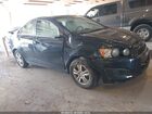 2016 Chevrolet Sonic Lt Auto Black vin: 1G1JC5SH8G4178925