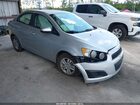 2016 Chevrolet Sonic Lt Auto Серебряный vin: 1G1JC5SH9G4175404