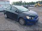 2017 Chevrolet Sonic Lt Auto Черный vin: 1G1JD5SH0H4126560
