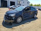 2018 Chevrolet Sonic Lt Black vin: 1G1JD5SH7J4120597