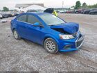 2017 Chevrolet Sonic Lt Auto Blue vin: 1G1JD5SH8H4144174
