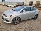 2018 Chevrolet Sonic Premier Silver vin: 1G1JF5SB1J4138048