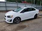 2016 Chevrolet Sonic Rs White vin: 1G1JG5SBXG4132903