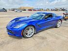 2018 Chevrolet Corvette Stingray 1lt Blue vin: 1G1YB2D71J5101108