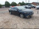 2016 Chevrolet Malibu Ls Black vin: 1G1ZB5ST1GF356771
