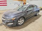2022 Chevrolet Malibu Ls Gray vin: 1G1ZB5ST7NF120753