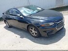 2017 Chevrolet Malibu Ls Black vin: 1G1ZB5STXHF290223