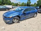 2024 Chevrolet Malibu Ls Blue vin: 1G1ZC5ST1RF232483