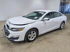 2019 Chevrolet Malibu Ls White vin: 1G1ZC5ST6KF169113