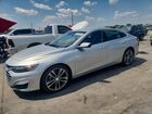 2022 Chevrolet Malibu Lt Silver vin: 1G1ZD5ST2NF113106