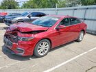 2018 Chevrolet Malibu Lt Красный vin: 1G1ZD5ST6JF180981