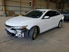 2020 Chevrolet Malibu Lt White vin: 1G1ZD5ST9LF047182