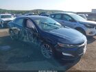 2021 Chevrolet Malibu Fwd Lt Синий vin: 1G1ZD5STXMF041683