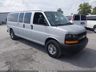 2020 Chevrolet Express Passenger Rwd 3500 Extended Wheelbase Ls Silver vin: 1GAZGNFP4L1256332