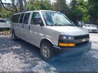 2020 Chevrolet Express Passenger Rwd 3500 Extended Wheelbase Ls Silver vin: 1GAZGNFP8L1273067